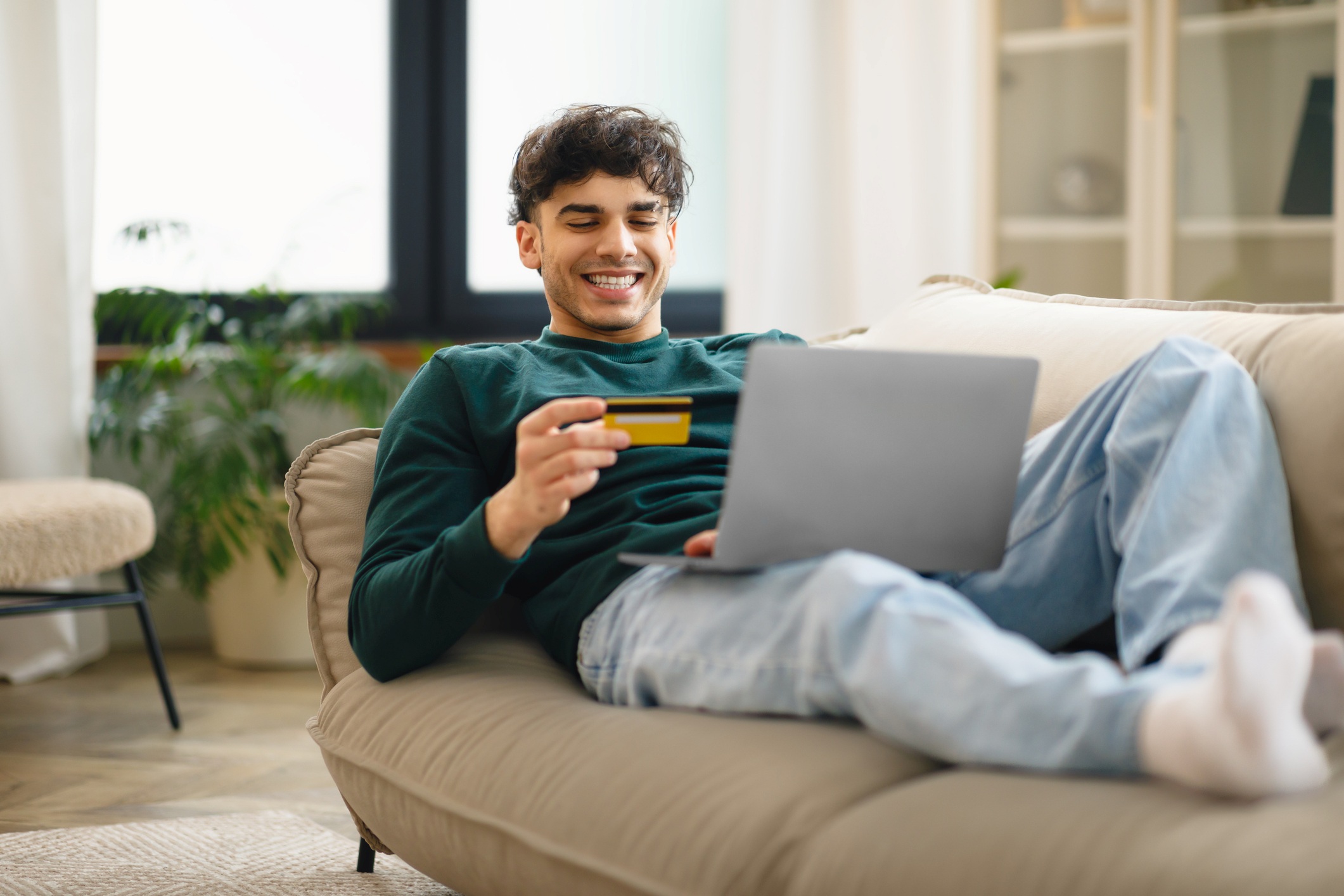 Man With Card