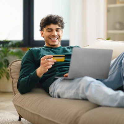 Man With Card