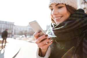Woman Talking In Phone