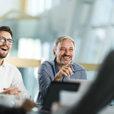 Laughing At Meeting