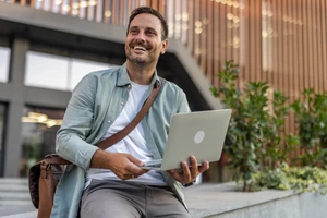Man With Laptop 2