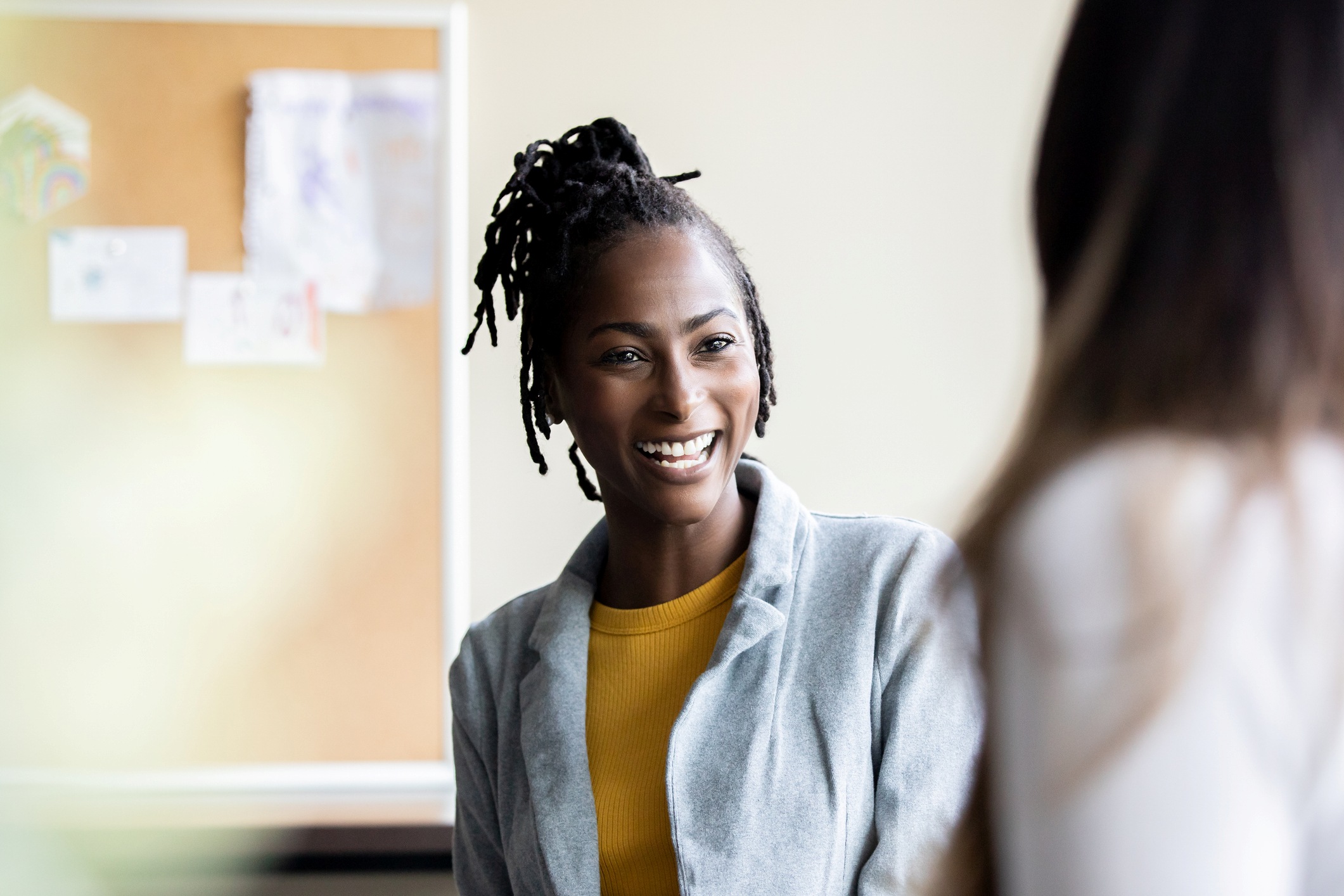 Woman In Meeting